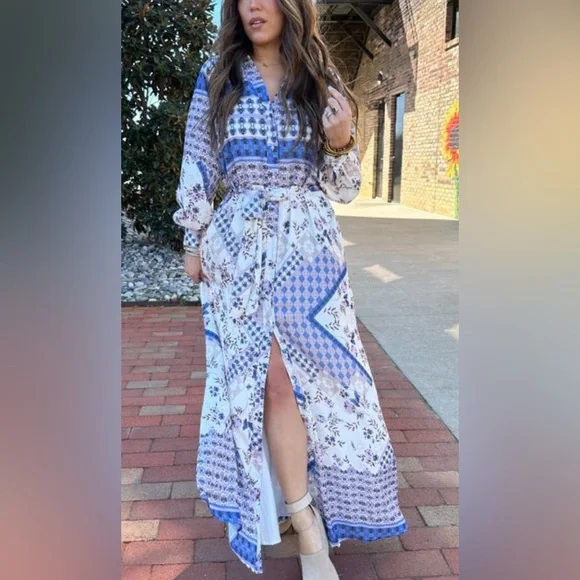 BTFL | Dresses | Anthropologie Btfl Life Luna Maxi Dress | Poshmark